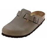 Birkenstock Nashua Stone Birkibuc at Birkenstock