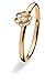 SPINNING Jewelry Damenring Gold 8KT *FLOWER DUST*
