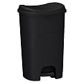 Home Logic Step-On Wastebasket - Black (52 qt.)