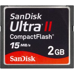 SanDisk SDCFH-002G-A11 2GB/15MB Ultra II CF Card