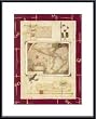 Art Poster Metal Framed Print - Airmail II - Artist: Unknown - Poster Size: 24 X 18
