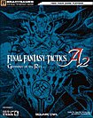 FINAL FANTASY TACTICS A2 (STRATEGY GUIDE)
