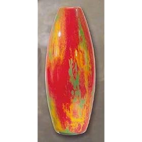Orange Burst Grande Tall Vase
