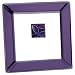 5X7 PURPLE MIRROR PHOTO FRAME - 5X7 PURPLE MIRROR GLASS PHOTO FRAME - frame