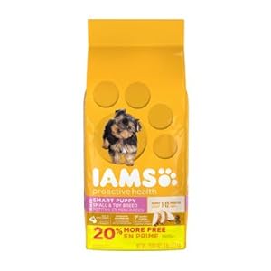 IAMS Dry Food Smart Small and Toy Breed Puppy Food, 6 lb