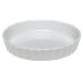Pillivuyt Porcelain Small 5-1/4-Inch Individual Tart/Creme Brulee Dish