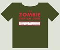 Zombie Survival Guide T-shirt in Army Green