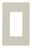 Lutron SC-1-LS Claro Single-gang Wallplate Limestone