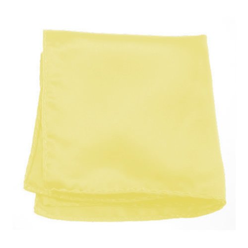 Solid Color Pocket Square by Jacob Alexander - Sunshine Yellow