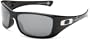 Oakley Men's Hijinx Augie's Quest Iridium Polarized Sunglasses,Polished Black Frame/Black Lens,one size
