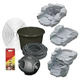 Laguna PT231 Pondless Waterfall System Kit Grey Sandstone