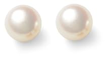 14k Yellow Gold Freshwater Cultured Pearl 6.0-6.5mm Earrings