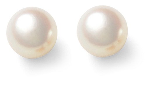14k Yellow Gold Freshwater Cultured Pearl 6.0-6.5mm Earrings