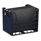 Storage File, Holds 30 Files, 12-1/4x8-1/4x9-5/8, BK