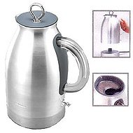 DeLonghi 50 oz. Electric Kettle - Brushed Aluminum