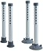 Leg Extensions: 4 Legs with Flange Tips, 1PR/CS