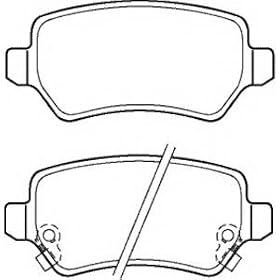 Brake Pad Set disc brake for OPEL ASTRA H 2004/3 1.9 CDTI Diesel Hatchback