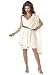 California Costumes Women's Deluxe Classic Toga Tunic, Cream, Medium