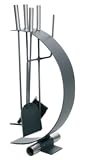 QUEENSHOME 658786 Kaminbesteck, 4-teilig