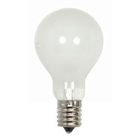 Bulbrite 104240 - 40A15F/E17 - 40 Watt A15 Intermediate Base Light Bulb, Frosted