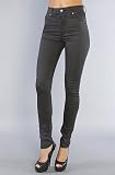 Cheap Monday The Second Skin Jeans in Coated Black,Denim for Women