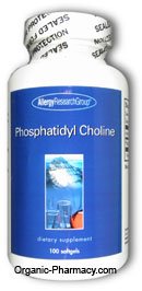 Cover image : Phosphatidyl Choline by Allergy Research Group (385 mg - 100 Softgels)