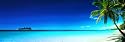 Empire 170309 Beaches - Morning, Türposter / XXL Poster ca. 158 x 53 cm