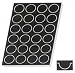 Kitchen & Housewares : Half-size Flexipan Large Hemispheres 4.5 oz Cap. Top: 3-1/8