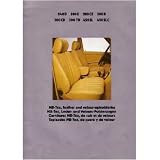 1979 MERCEDES BENZ Upholstery Guide Brochure Book by Mercedes-Benz