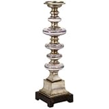 Antique Finish Small Thetan Floor Candlestick