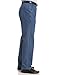 Haggar mens Casual Classic Fit Denim Trouser Pant - Regular and Big & Tall Sizes jeans, Medium Stonewash, 38W x 29L US