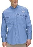 Big Mens Long Sleeve Bonehead Fishing Shirt by Columbia® (Big & Tall and Regular Sizes)