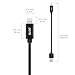 Lightning Cable, [Extra Long 10ft 3m long] JOTO Apple MFi Certified Lightning to USB Cable, Data Sync Charge Cable for iPhone 6S 6 Plus 6, iPad Pro, Air 2, mini 4, iPod touch 5 6th, nano 7th (Black)