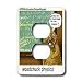 Londons Times Funny Animals Cartoons - Woodchuck Physics - Light Switch Covers - 2 plug outlet cover