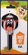 Tasmanian Devil Taz Kwikset KW1 House Key Looney Tunes
