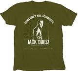  : Twenty Four - 24 TV Show Series - Guns Don't Kill Terrorists - Jack Does! Olive T-shirt