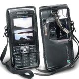 Computer : Trinity Aquarium leather case for Sony Ericsson K800 K800i K810 K810i