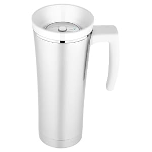 Thermos Sipp 16-Ounce Vacuum Insulated Travel Mug, White