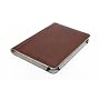 M-Edge GO! Genuine Leather Kindle Jacket with Hinge (Fits 6" Display, Latest Generation Kindle), Smooth Mocha Brown