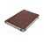 M-Edge GO! Genuine Leather Kindle Jacket with Hinge (Fits 6" Display, Latest Generation Kindle), Smooth Mocha Brown
