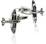Spitfire Plane Cufflinks by Cuff-Daddy