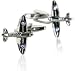 Spitfire Fighter Plane Cufflinks with Presentation Box