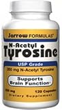 N-Acetyl Tyrosine 350 mg 120 Caps ( Supports Brain Function ) Jarrow Formulas