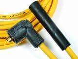 Accel 4015 Ignition Wires - Universal Fit Super Stock 8mm Suppression; Spark Plug Wire Set; Straight Boots; Yellow;