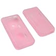 Accessory Bundle Kit for Sandisk Sansa E200, E250, E260, E270, E280, E200r, E250r, E260r, E270r, E280r Mp3 Music Player- Soft Flexible Transparent Pink Silicone Skin Cover Case + Premium Reusable LCD Screen Protector