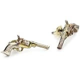gold fringe earrings Bing Bang Six Shooter Stud Ear
