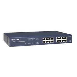 Netgear Gigabit Ethernet on Amazon Com  Netgear Jgs516 Prosafe 16 Port Gigabit Ethernet Switch
