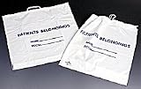 [Itm] 18 x 20 3.5 Gusset, White [Acsry To]: Patient Belonging Bags - Drawstring... see description