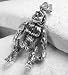 Sterling Silver Moveable Monkey GORILLA Charm Pendant