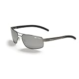 Bolle Fusion Bounce Sunglasses,Shiny Gunmetal/Polarized TNS Gun